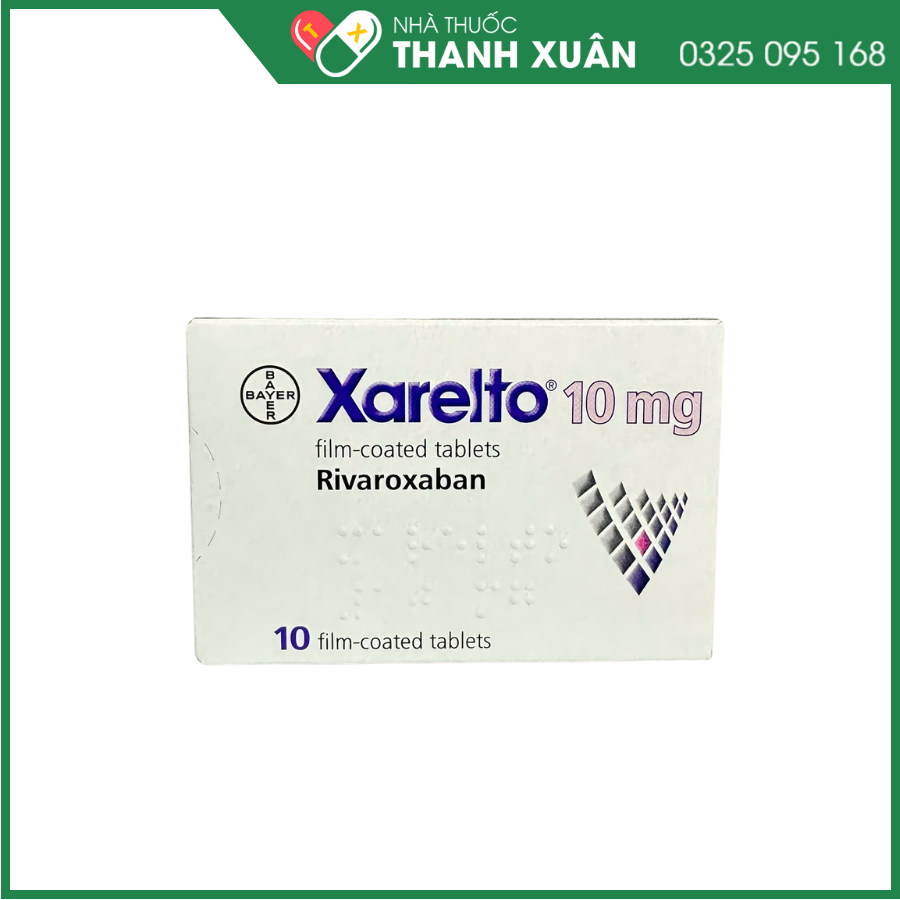 Xarelto phòng ngừa thuyên tắc huyết khối tĩnh mạch